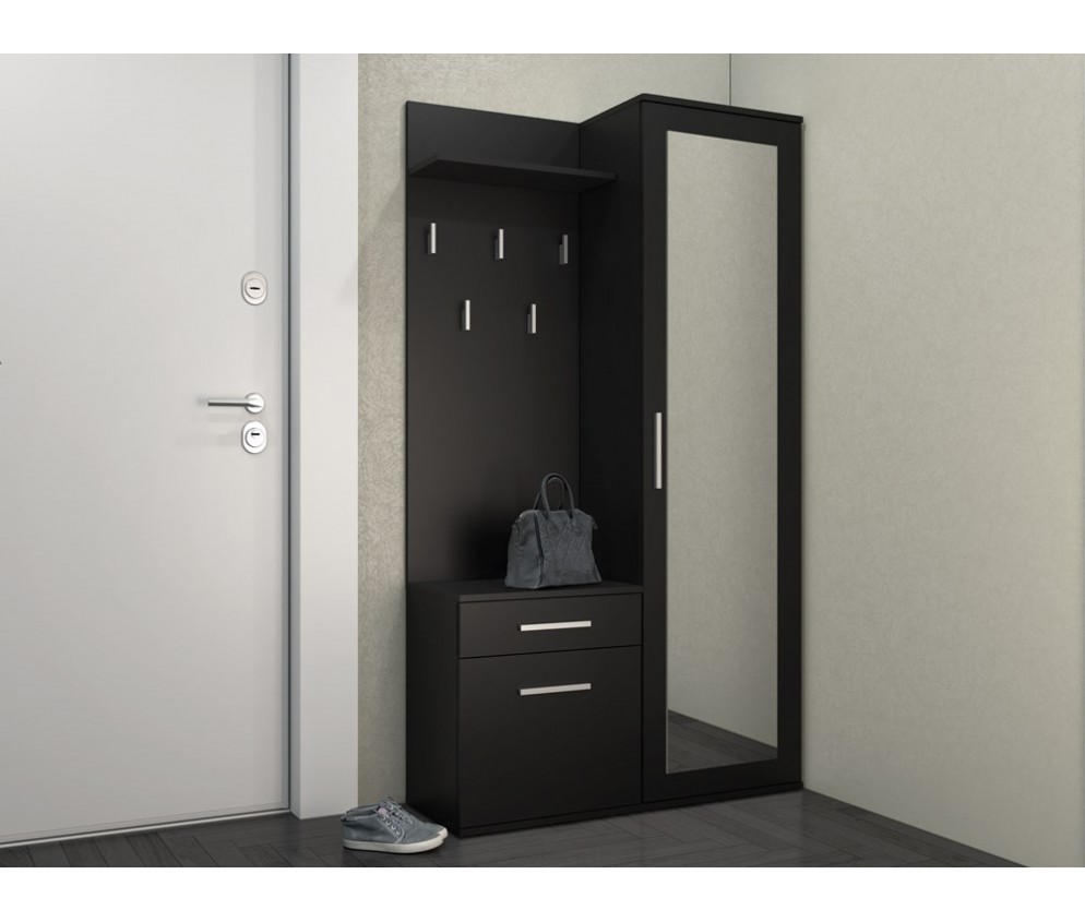 Garderoba Duo DUO CZARNY