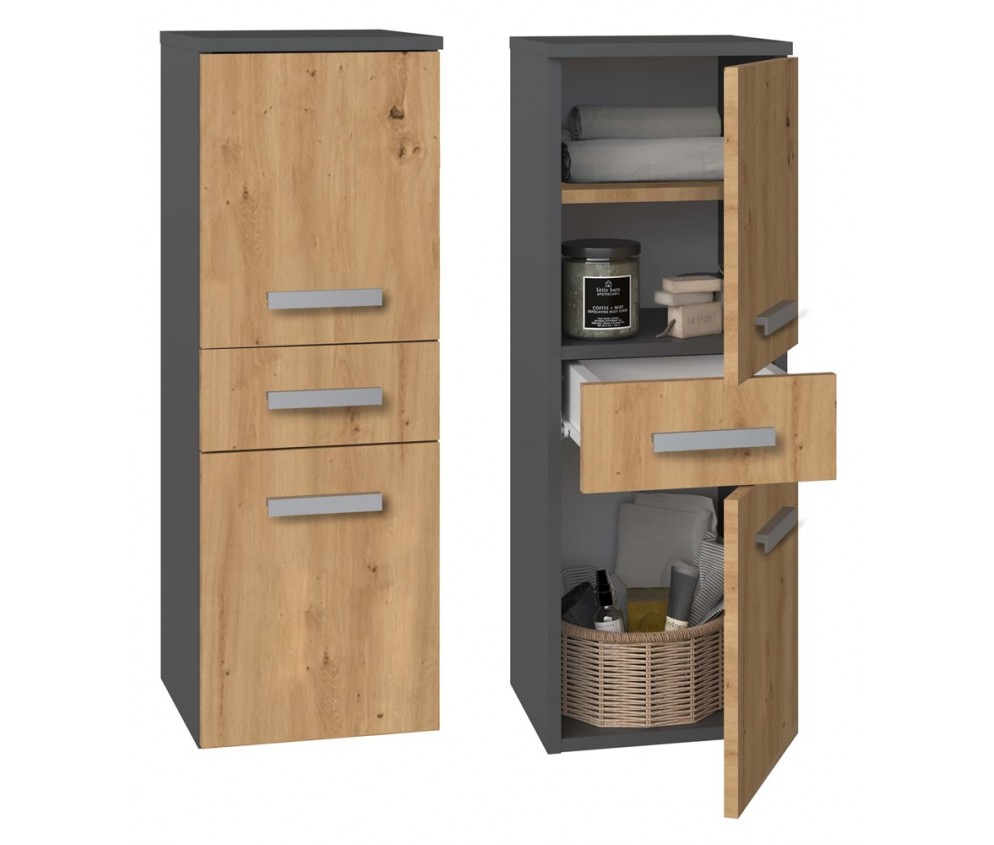 Słupek łazienkowy Nel V DDS ANTRACYT ARTISAN