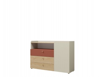 Komoda Silva 1D3SZ 140 Koral