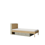 Łóżko Silva 2SZ 94 Eukaliptus LEWE/PRAWE