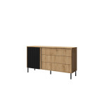 Komoda Camila 3SZ 145 Dąb Odwieczny