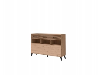 Komoda Tora 3D3SZ 48 Dąb Aristan