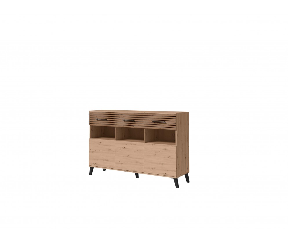 Komoda Tora 3D3SZ 48 Dąb Aristan