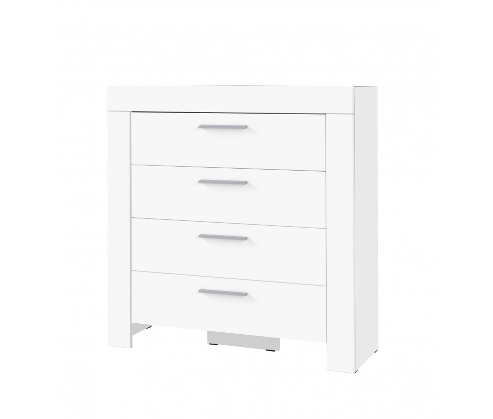 Komoda Samanta 4S 100 BIAŁY
