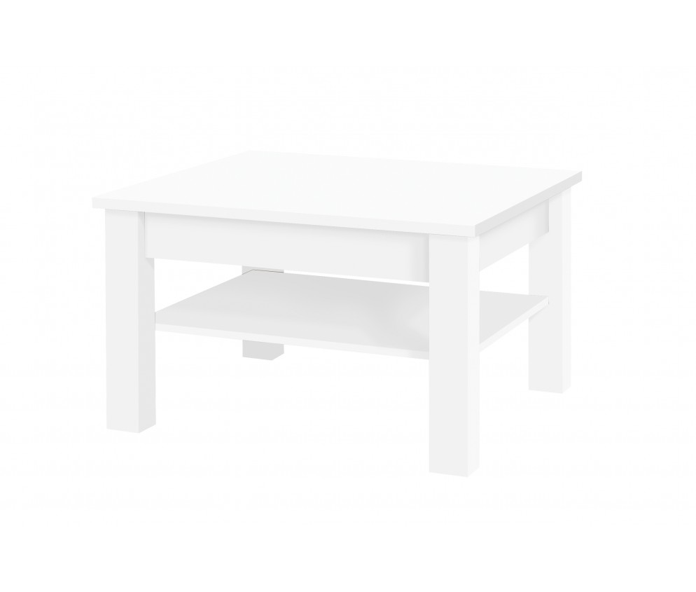 Stolik kawowy Samanta 80 BIAŁY