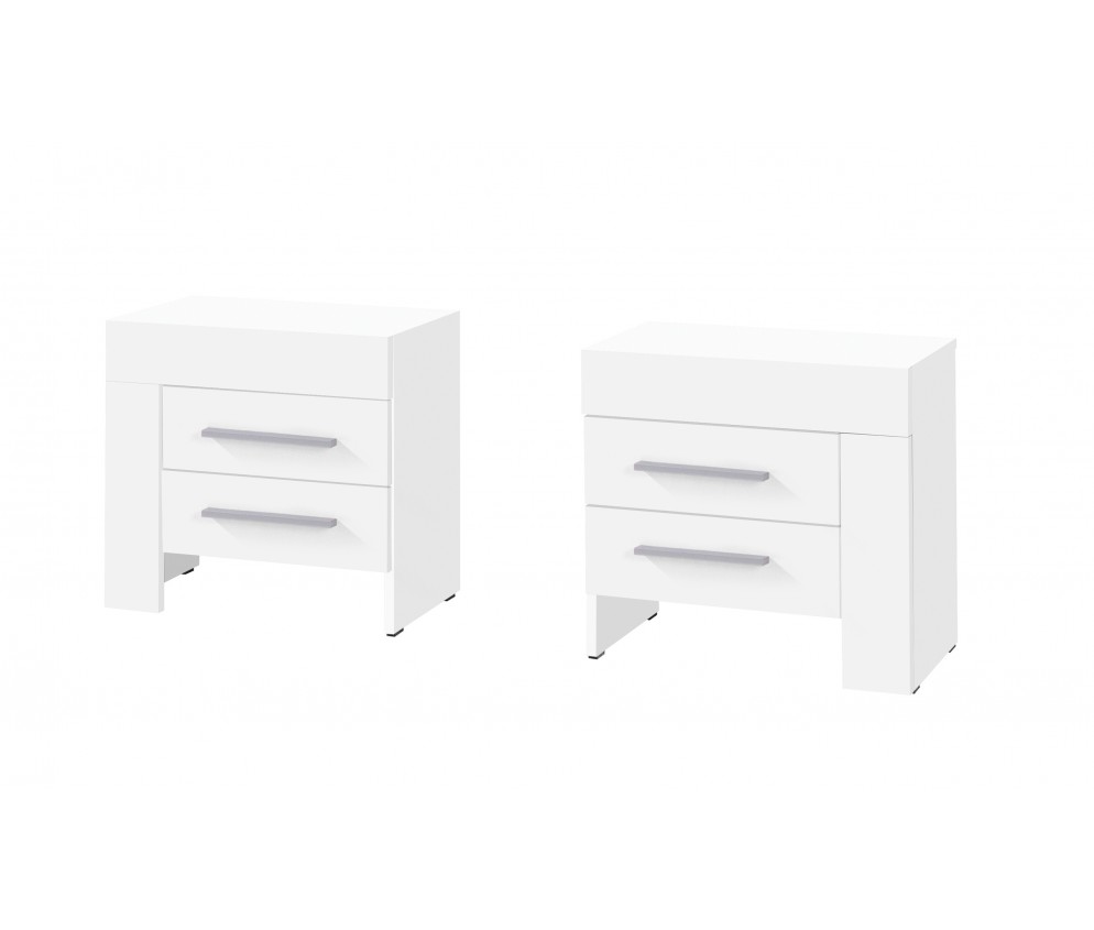 Stolik nocny Samanta 50 PRAWY/LEWY BIAŁY
