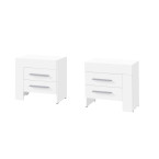 Stolik nocny Samanta 50 PRAWY/LEWY BIAŁY
