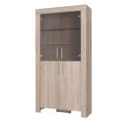 Szafa Samanta 4D 100 z przeszkleniami BIAŁY