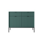 Komoda Viva 104 Labrador Green/czarny stelaż/czarny uchwyt