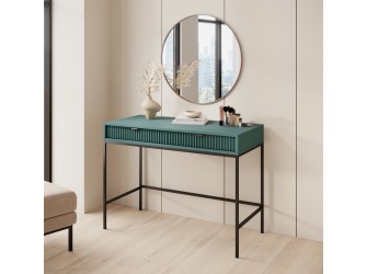 Toaletka Viva 104 Labrador Green/czarny stelaż/czarny uchwyt