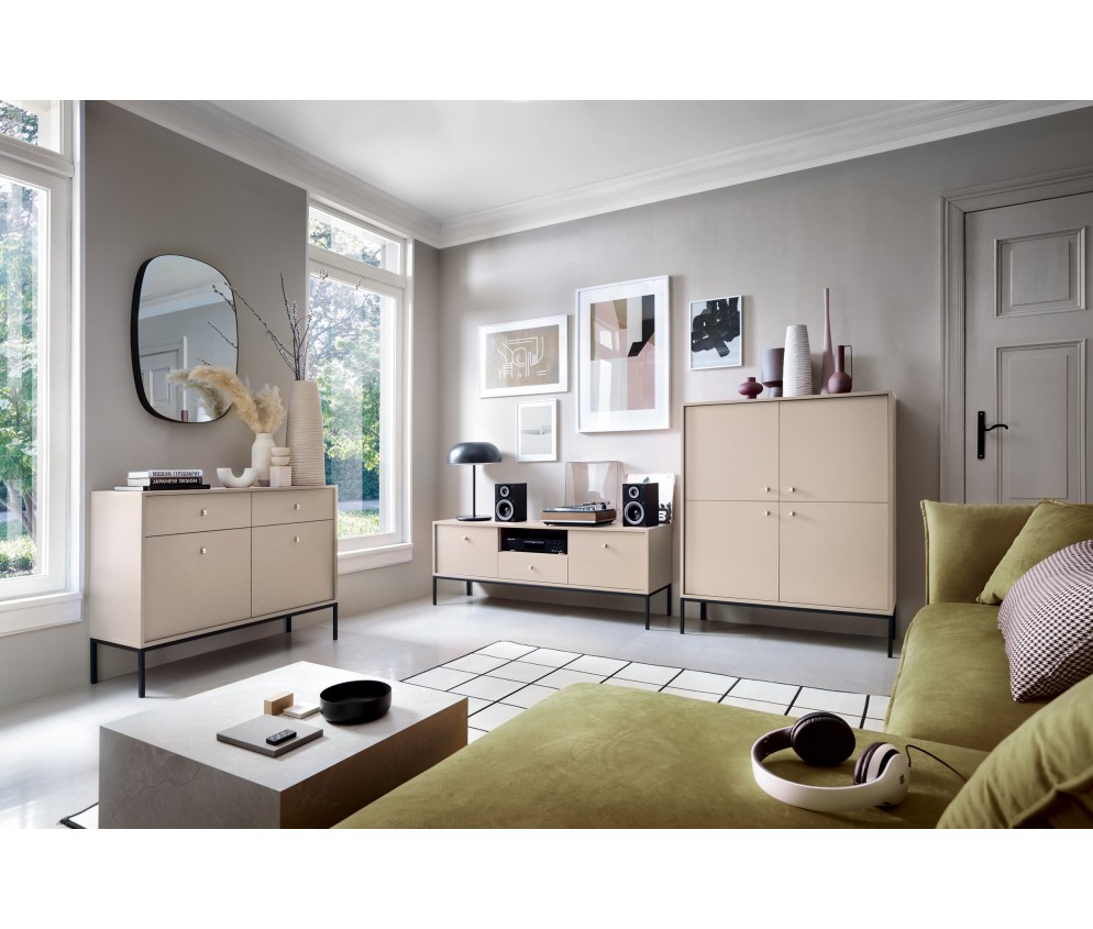 Komoda Mira 4D 104 Beż Piaskowy