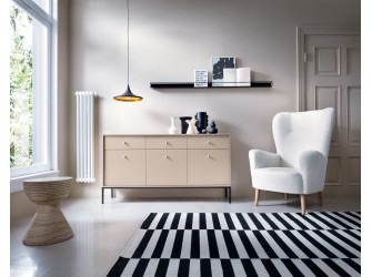 Komoda Mira 154 3D3SZ Beż Piaskowy