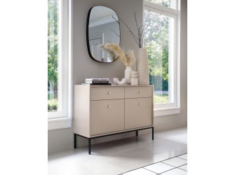 Komoda Mira 2D2SZ 104 Beż Piaskowy