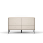 Komoda Mira 154 6SZ Beż Piaskowy
