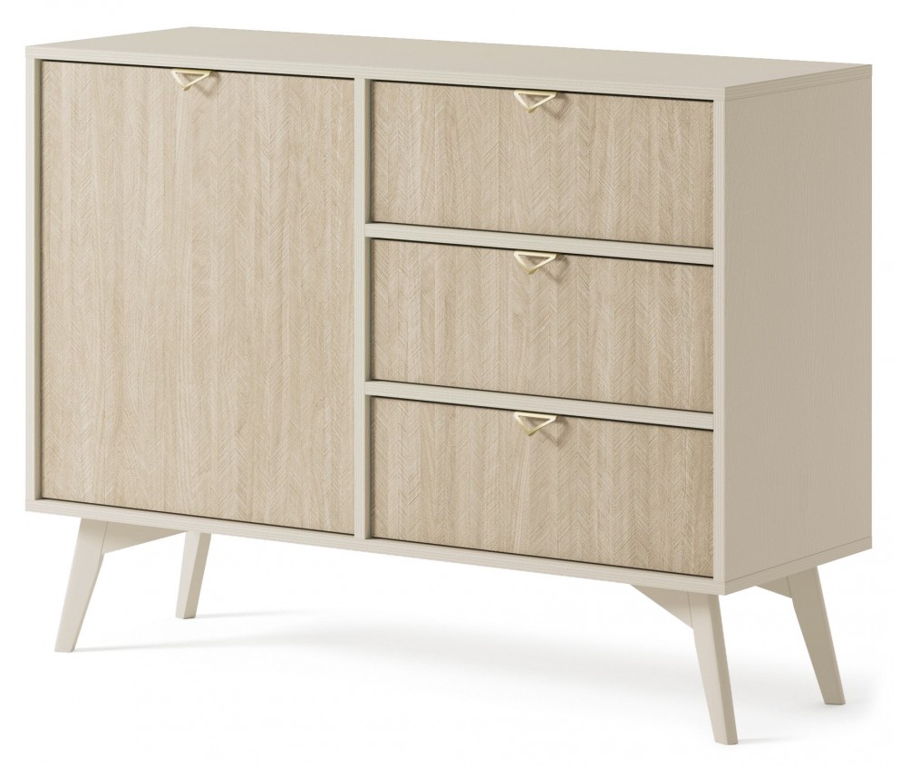 Komoda Garden 1D3SZ 106 Beż Piaskowy