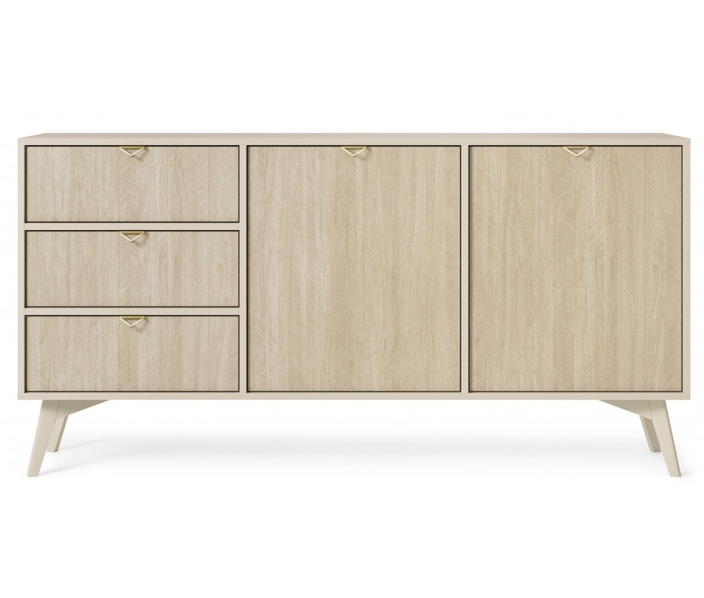 Komoda Garden 2D3SZ 158 Beż Piaskowy