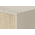 Komoda Garden 2D3SZ 158 Beż Piaskowy