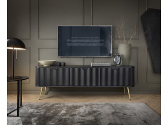 Szafka RTV Zoya 168 CZARNY