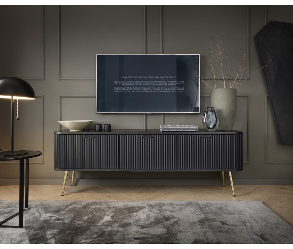 Szafka RTV Zoya 168 CZARNY