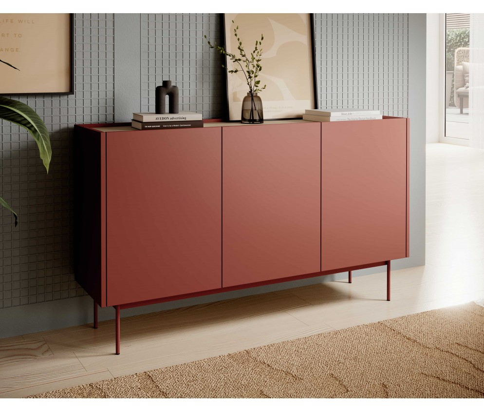 Komoda Marco 144 CERAMIC RED