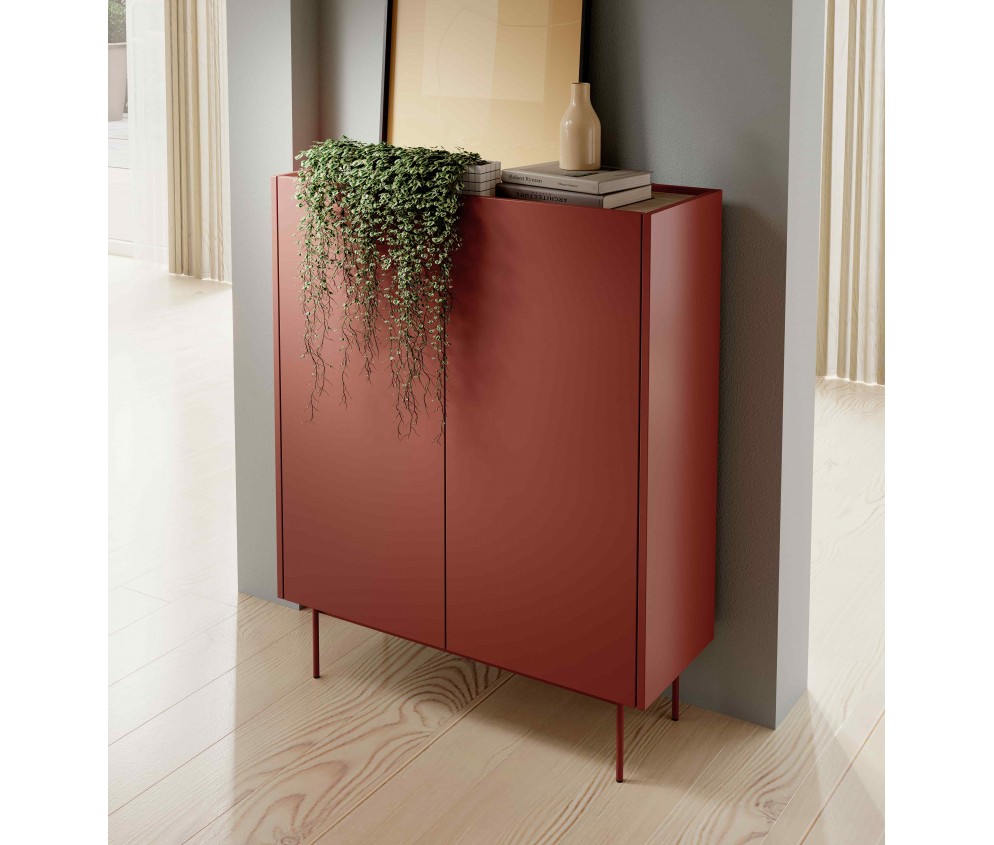 Komoda Marco 97 CERAMIC RED