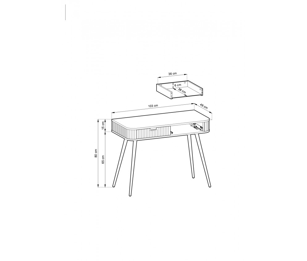 Toaletka Zoya 103 CASHMERE