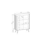 Komoda Zoya 103 BIAŁY