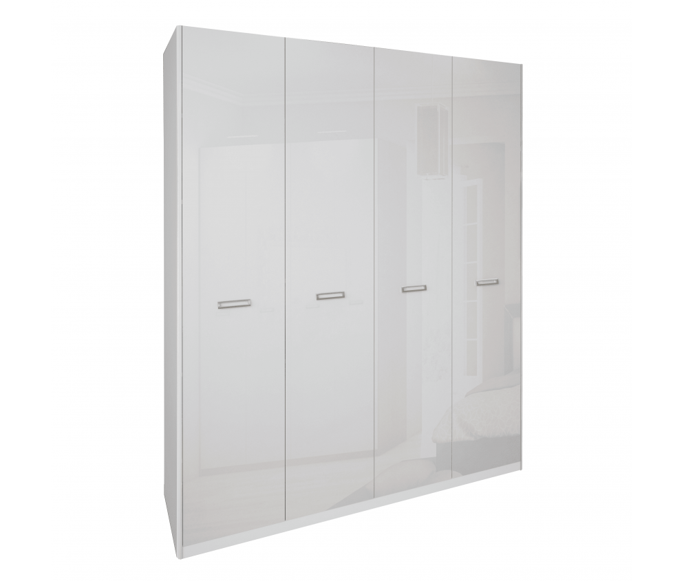 Zestaw sypialniany Betina 4D szafa, łóżko 160x200, komoda 3SZ, 2szt. stolik nocny, lustro.