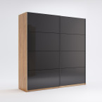 Szafa przesuwna Laura 200 matowa lawa