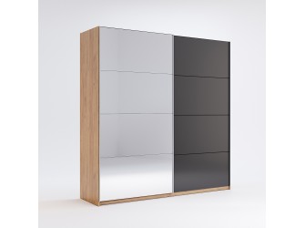 Szafa przesuwna Laura 200 z lustrem