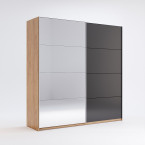 Szafa przesuwna Laura 200 z lustrem