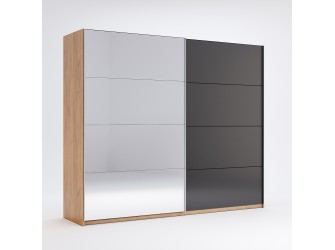 Szafa przesuwna Laura 250 z lustrem