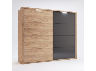 Listwa ozdobna do szafy przesuwnej 250 z oświetleniem