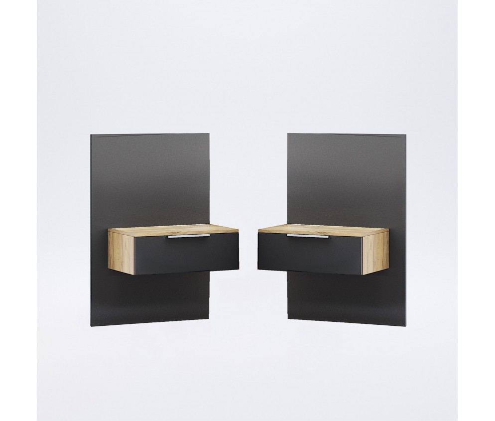 Zestaw 2 szt szafka nocna Laura 50 przystawne