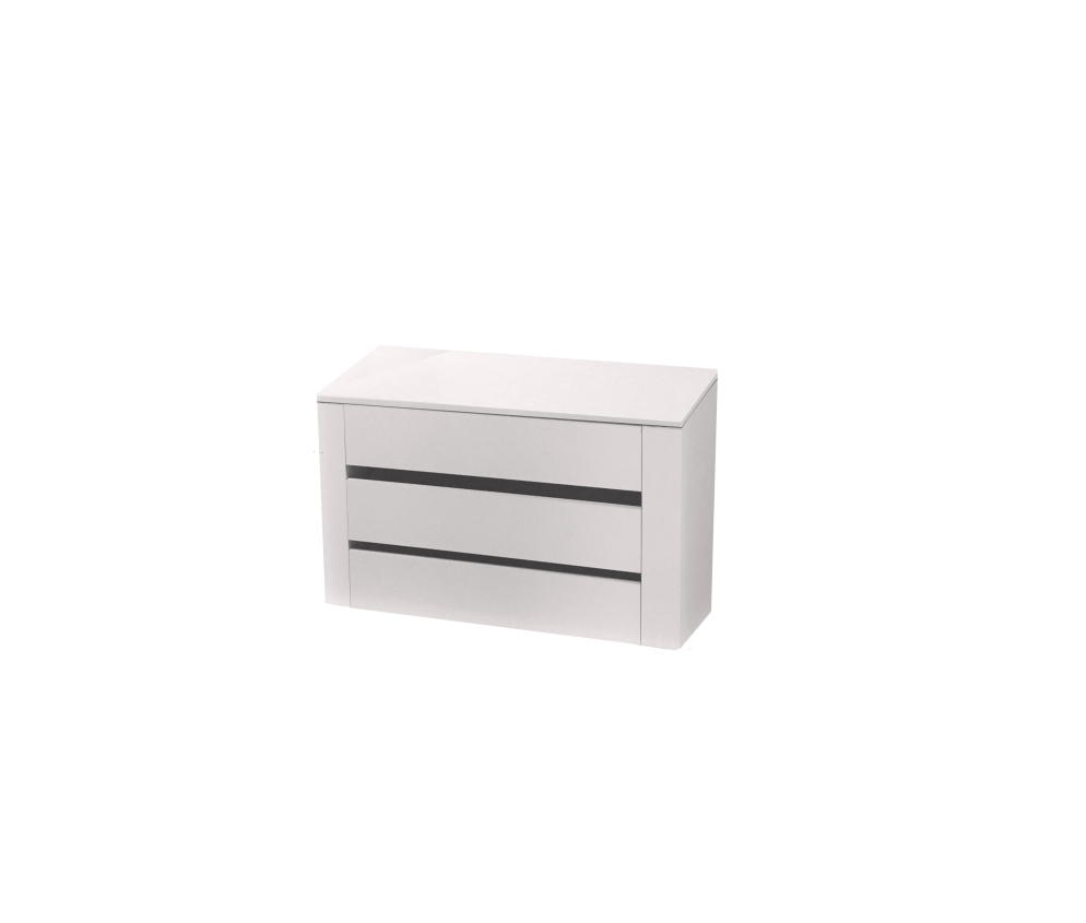 Szafa przesuwna Amanda 200 biały połysk z lustrem