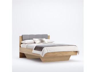 Łóżko Ramirez 140 z miękkim zagłówkiem