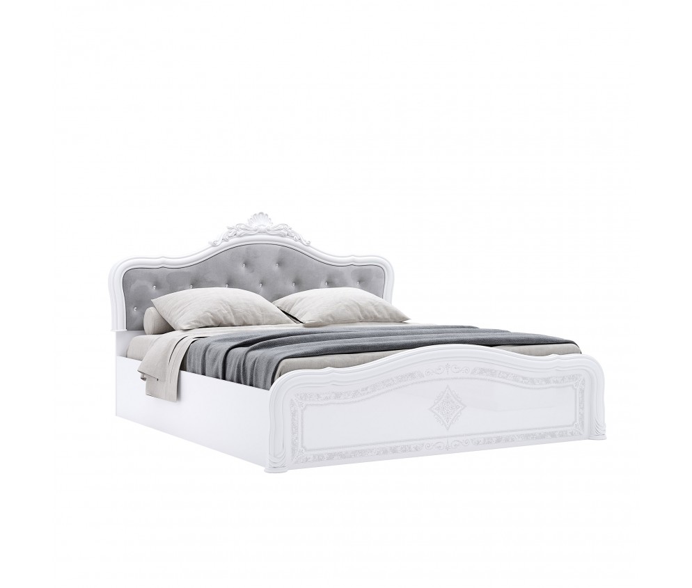 Łóżko Linda 160 PREMIUM z podnoszonym stelażem