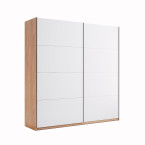 Szafa przesuwna Arnika 150 drzwi biały połysk