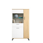 Regał Marsylia 90 2D1SZ BIAŁY