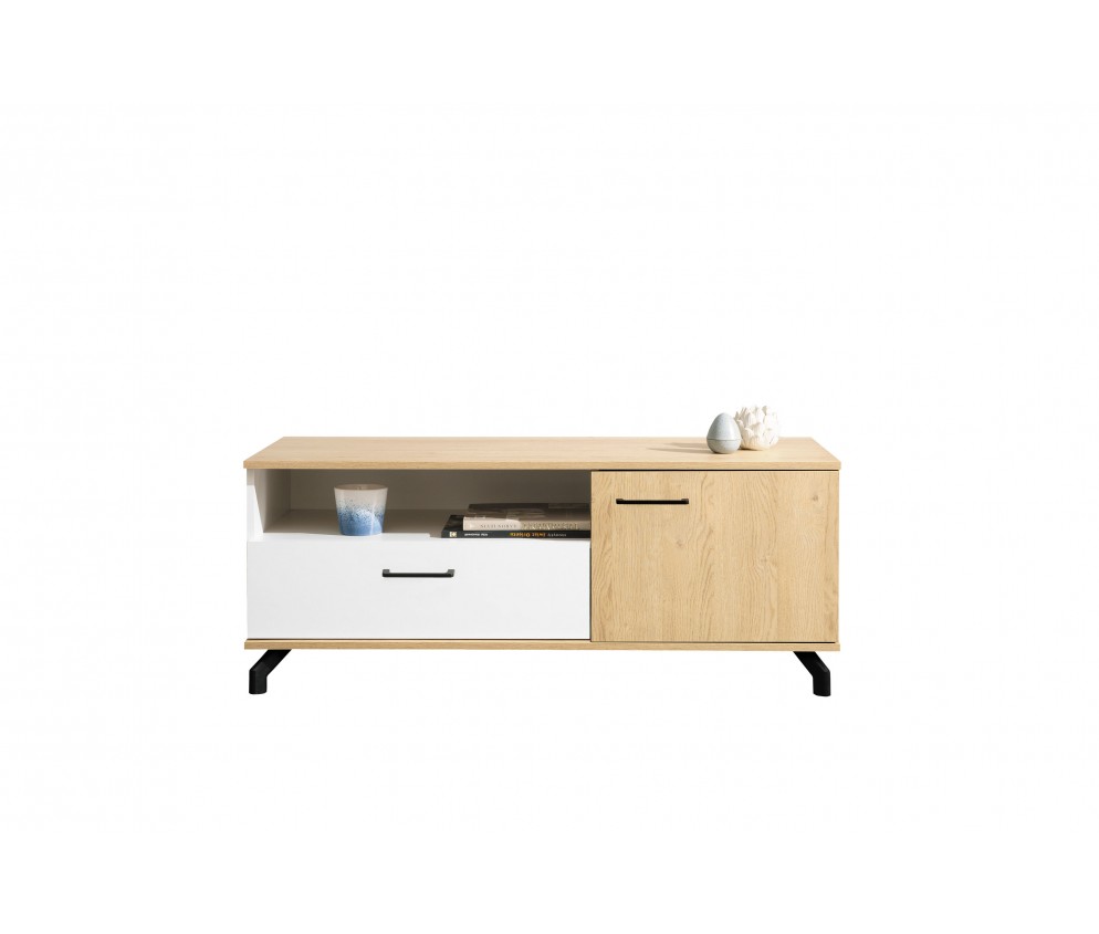 Szafka RTV Marsylia 120 BIAŁY