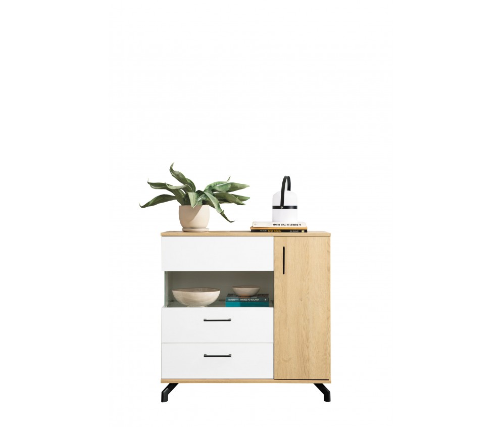 Komoda Marsylia 1D4SZ 90 BIAŁY