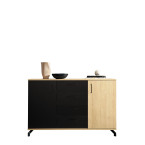 Komoda Marsylia 2D4SZ 140 CZARNY