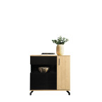 Komoda Marsylia 1D4SZ 90 CZARNY