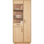 Regał Summer 80 2D1SZ Dąb Biszkoptowy