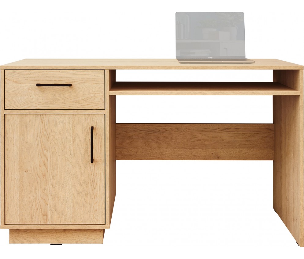 Biurko Summer 125 1D1SZ Dąb Biszkoptowy