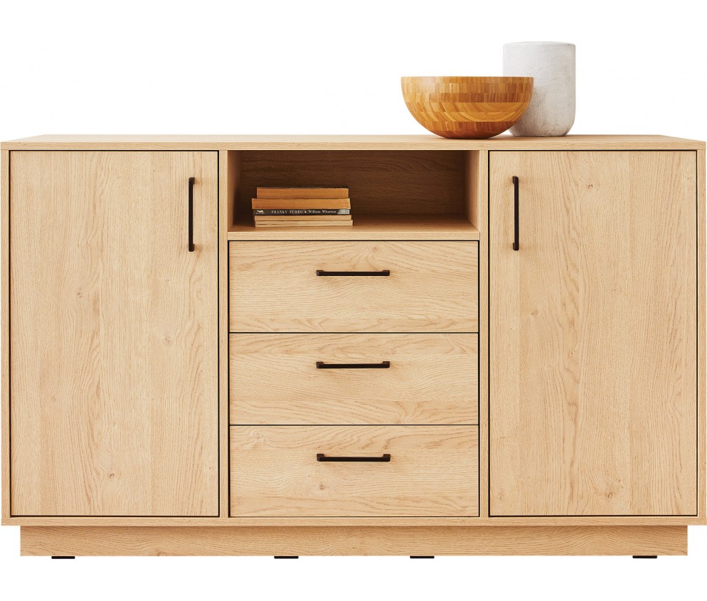 Komoda Summer 140 2D3SZ Dąb Biszkoptowy