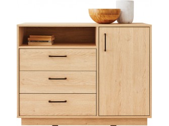 Komoda Summer 110 1D3SZ Dąb Biszkoptowy