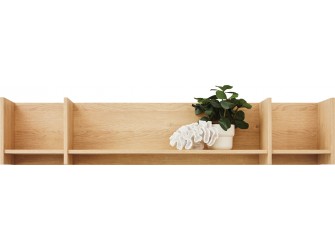 Półka Summer 150 Dąb Biszkoptowy z przegródkami