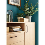 Komoda Summer 140 2D3SZ Dąb Biszkoptowy