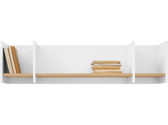 Półka Summer 120 Dąb Biszkoptowy/Biały